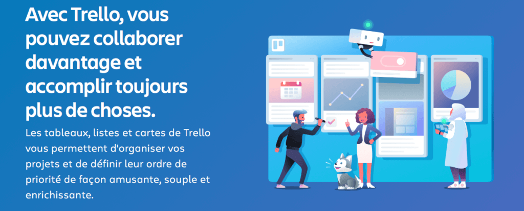 Travail à distance: les meilleurs outils qu’on vous cache. travail à distance trello 1024x414 - Travail à distance: les meilleurs outils qu’on vous cache.